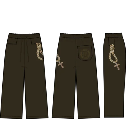 Memory Lane Park BROWN SWEATPANTS